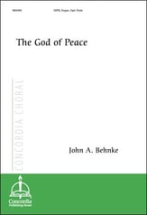 The God of Peace SATB choral sheet music cover